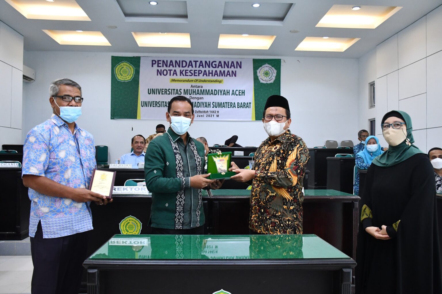 Unmuha Tandatangani MoU dengan 3 PTM