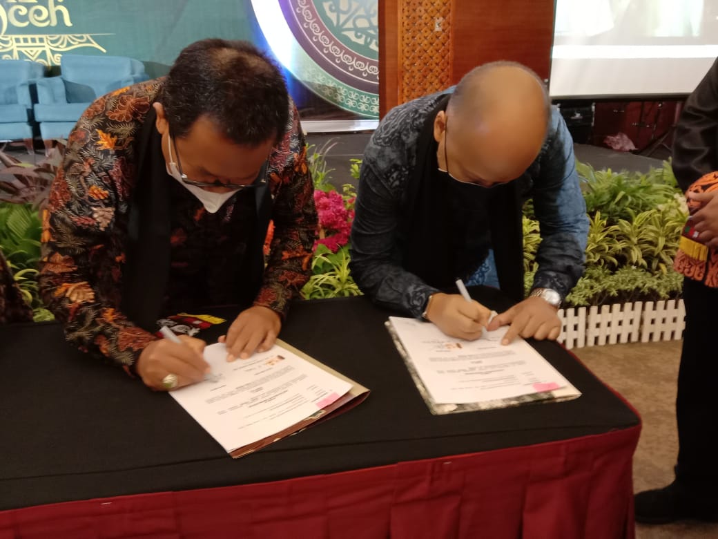 Rektor Unmuha Aceh tandatangani MoU dengan ISMI, Babak Baru Dunia UMKM