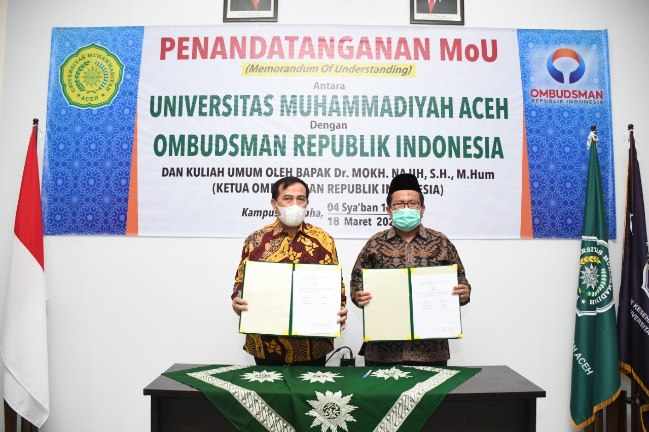 Ketua Ombudsman RI Beri Kuliah Umum dan Teken MoU di Unmuha